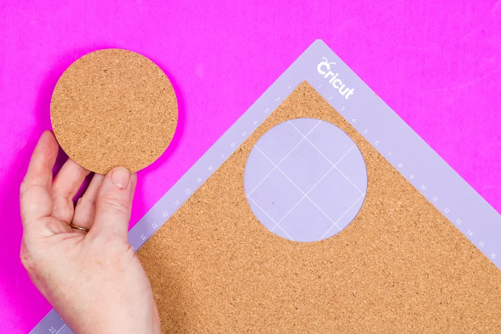Cork Sheets, Adhesive Backed cut on Cricut Maker