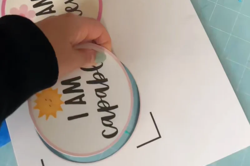 Laminated Cardstock cut on Cricut Maker